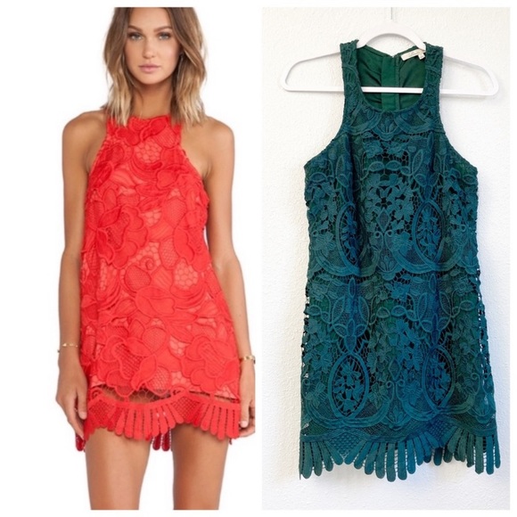 Lovers+Friends Caspian Floral Lace Shift Dress - Picture 13 of 13